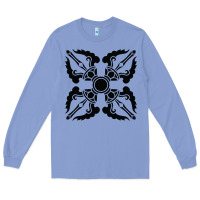 Trippy Psychedelic Rave Sacred Geometry Long Sleeve Tee | Teevron