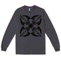 Smoke trippy psychedelic rave sacred geometry Long Sleeve Tee - DesigneFamous