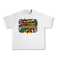Lunar Rock hispanic heritage flags Urban Heavy Tee - BundleAndBundleShop