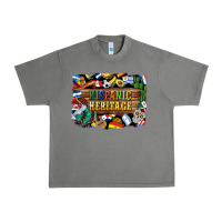 Tornado hispanic heritage flags Urban Heavy Tee - BundleAndBundleShop