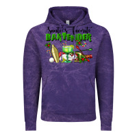 Cloud Purple Santa's Favorite Bartender Vintage Hoodie - LillyAllenDesigns