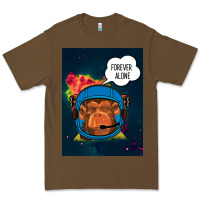 Cacao Forever Alone, Monkey, Space, Monkey At Space, Premium Tee - Bettercallsaul