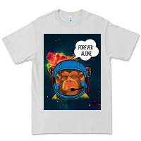 Dove Grey Forever Alone, Monkey, Space, Monkey At Space, Premium Tee - Bettercallsaul