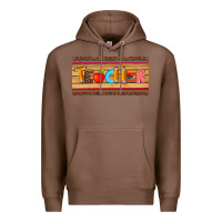 Chestnut teacher pen apple license plate template Premium Hoodie - Artiststas