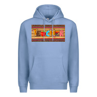 Colony Blue teacher pen apple license plate template Premium Hoodie - Artiststas
