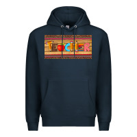 Navy teacher pen apple license plate template Premium Hoodie - Artiststas