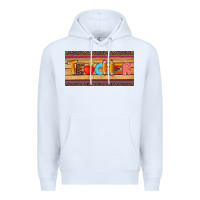White teacher pen apple license plate template Premium Hoodie - Artiststas