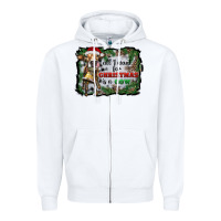 White all i want for christmas is a cow Zipper Hoodie - RanaPortraitStore