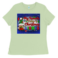 Matcha my favorite color is Christmas lights Ladies Tee - BundleAndBundleShop