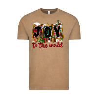 Vintage Coffee Joy To The World Vintage Tee - FaDigitalArtStudio