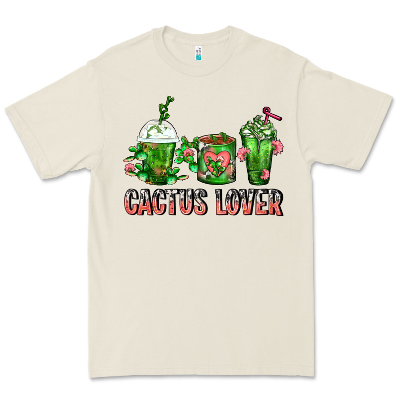 Cactus Lover Cactus Coffee Cups Premium Tee by FaDigitalArtStudio | Teevron