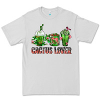 Dove Grey Cactus Lover Cactus Coffee Cups Premium Tee - FaDigitalArtStudio