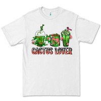 White Cactus Lover Cactus Coffee Cups Premium Tee - FaDigitalArtStudio