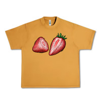 Peanut Butter strawberries Urban Heavy Tee - BundleAndBundleShop
