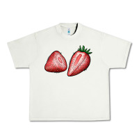 Pistachio strawberries Urban Heavy Tee - BundleAndBundleShop