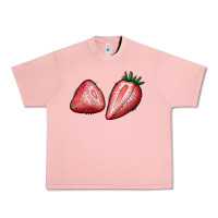 Salmon strawberries Urban Heavy Tee - BundleAndBundleShop