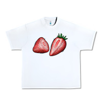 White strawberries Urban Heavy Tee - BundleAndBundleShop