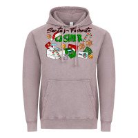 Vintage Zinc Santa's Favorite Cashier Vintage Hoodie - LillyAllenDesigns