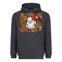 Smoke western santa claus Heavyweight Hoodie - Jasminsmagicworld