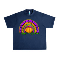 Navy happy halloween rainbow Urban Heavy Tee - Jasminsmagicworld