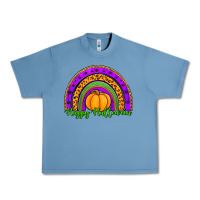 Pebble Blue happy halloween rainbow Urban Heavy Tee - Jasminsmagicworld