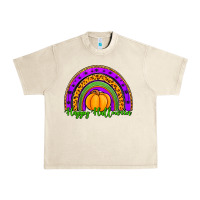Happy Halloween Rainbow Urban Heavy Tee | Teevron