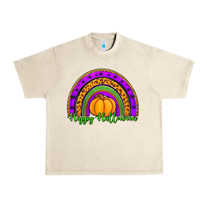 Happy Halloween Rainbow Urban Heavy Tee by Jasminsmagicworld | Teevron