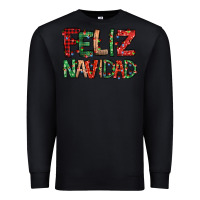 Black feliz navidad Spanish christmas Premium Sweatshirt - Jasminsmagicworld