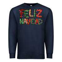 Navy feliz navidad Spanish christmas Premium Sweatshirt - Jasminsmagicworld