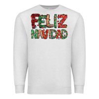Oatmeal Heather feliz navidad Spanish christmas Premium Sweatshirt - Jasminsmagicworld