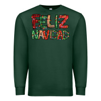 Sports Green feliz navidad Spanish christmas Premium Sweatshirt - Jasminsmagicworld