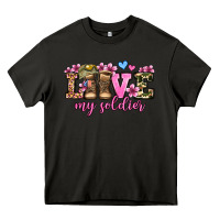 Asphalt love my soldier olivia Heavy Core Tee - OliviaCreatesArt