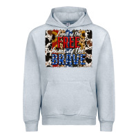 Heather Grey land of the free  th of july brushstroke Urban Hoodie - Jasminsmagicworld