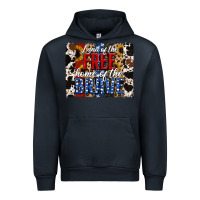 Navy land of the free  th of july brushstroke Urban Hoodie - Jasminsmagicworld