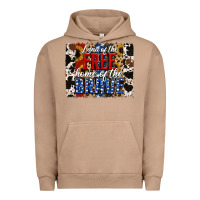 Pigment Burro land of the free  th of july brushstroke Urban Hoodie - Jasminsmagicworld