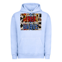 Pigment Grape Ice land of the free  th of july brushstroke Urban Hoodie - Jasminsmagicworld