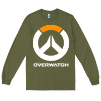 Army Green time overwatch gas Long Sleeve Tee - DesigneFamous