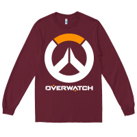 Burgundy time overwatch gas Long Sleeve Tee - DesigneFamous