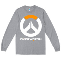 Heather Grey time overwatch gas Long Sleeve Tee - DesigneFamous