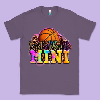 Basketball Mini Classic Tee Designed By Oliviacreatesart