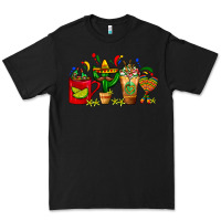 Mexico Coffee Cups With Cactus Sombrero And Maraca Premium Tee | Teevron