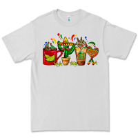 Dove Grey Mexico Coffee Cups With Cactus Sombrero And Maraca Premium Tee - FaDigitalArtStudio