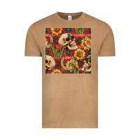 Vintage Camel western skull aztec seamless pattern Vintage Tee - BundleAndBundleShop