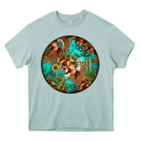 Arona western pattern circle Heavy Core Tee - Jasminsmagicworld