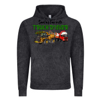 Vintage Black Santa's Favorite Truck Driver Vintage Hoodie - LillyAllenDesigns