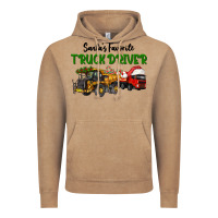 Vintage Coffee Santa's Favorite Truck Driver Vintage Hoodie - LillyAllenDesigns