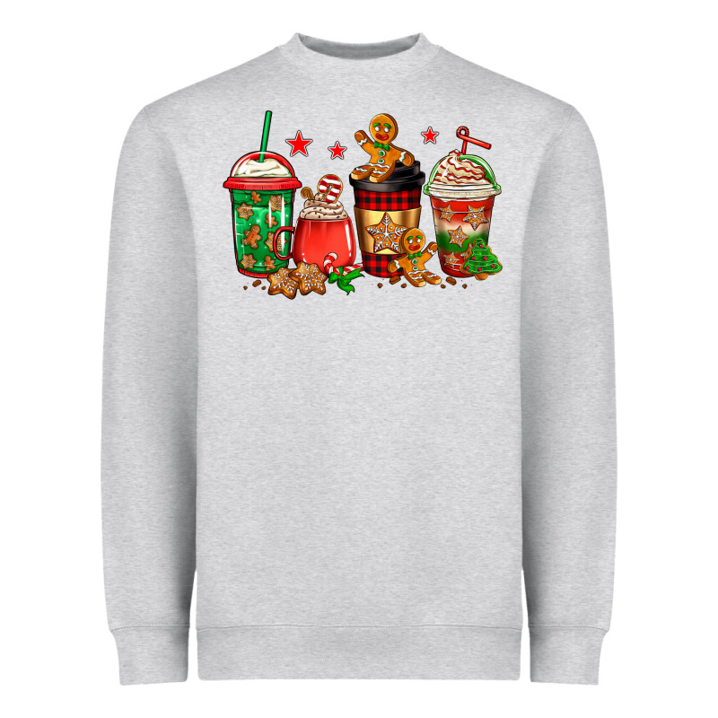 Christmas Cookies Coffee Heavyweight Sweatshirt by Jasminsmagicworld | Teevron