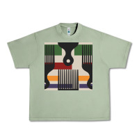 Oil Green afro comb seamless pattern Urban Heavy Tee - BundleAndBundleShop