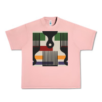 Salmon afro comb seamless pattern Urban Heavy Tee - BundleAndBundleShop
