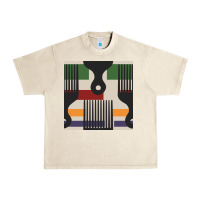 Sandshell afro comb seamless pattern Urban Heavy Tee - BundleAndBundleShop